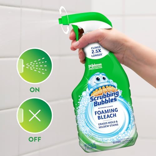 Foaming Bleach Bathroom and Shower Cleaner