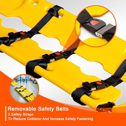 Civière pliable d'urgence médicale pour le transport de patients