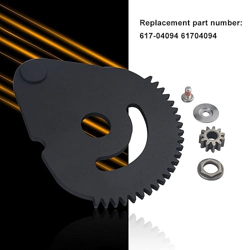 Miniatura 2 de 617-04094 Kit de engranajes de dirección compatible con MTD/Troy-Bilt/Craftsman 61704094 948-0389 - Compatible con los modelos 247288841 247288810