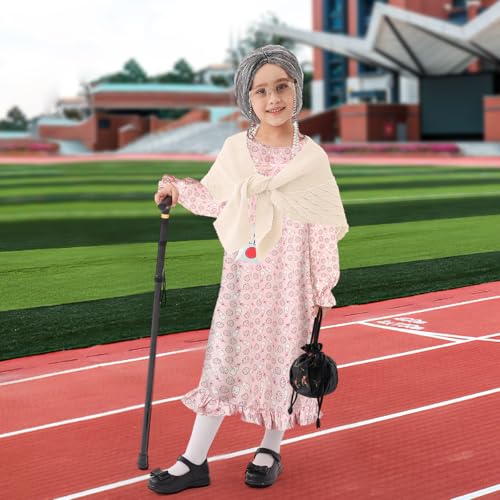Disfraz Completo Abuela 100 Días de Escuela para Niñas miniatura 7