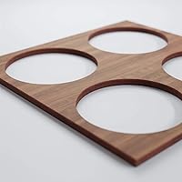 Vista 119 de 23 3/8"W X 23 3/8"H Large Wembley Decorativos Paneles De Pared De Madera De Calado, Aliso