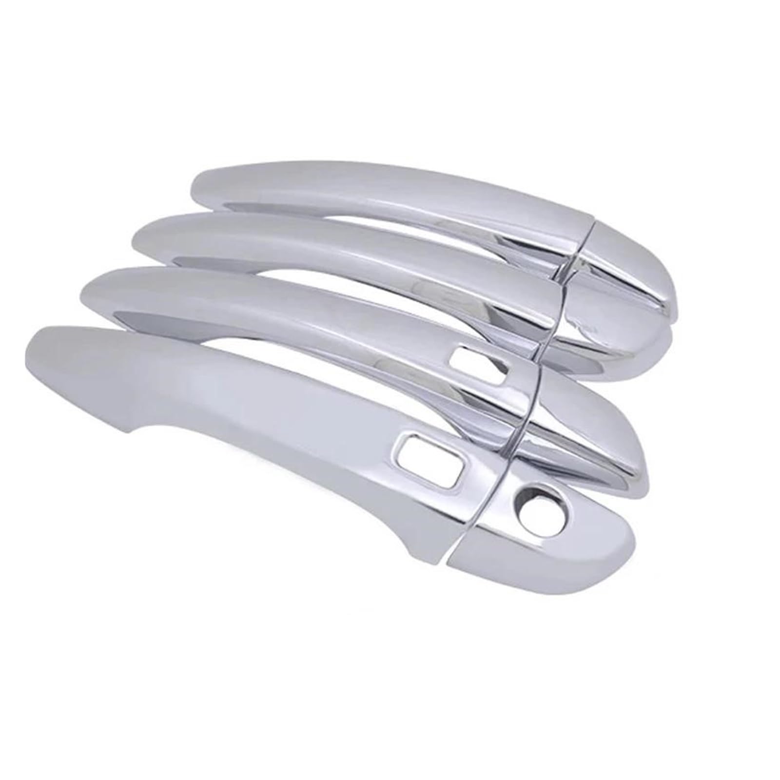 KJHOPY Car Door Handles Covers Exterior Scratch Protective Decor Accessories for Peugeot 208 P21 2019~2024(Style 4)