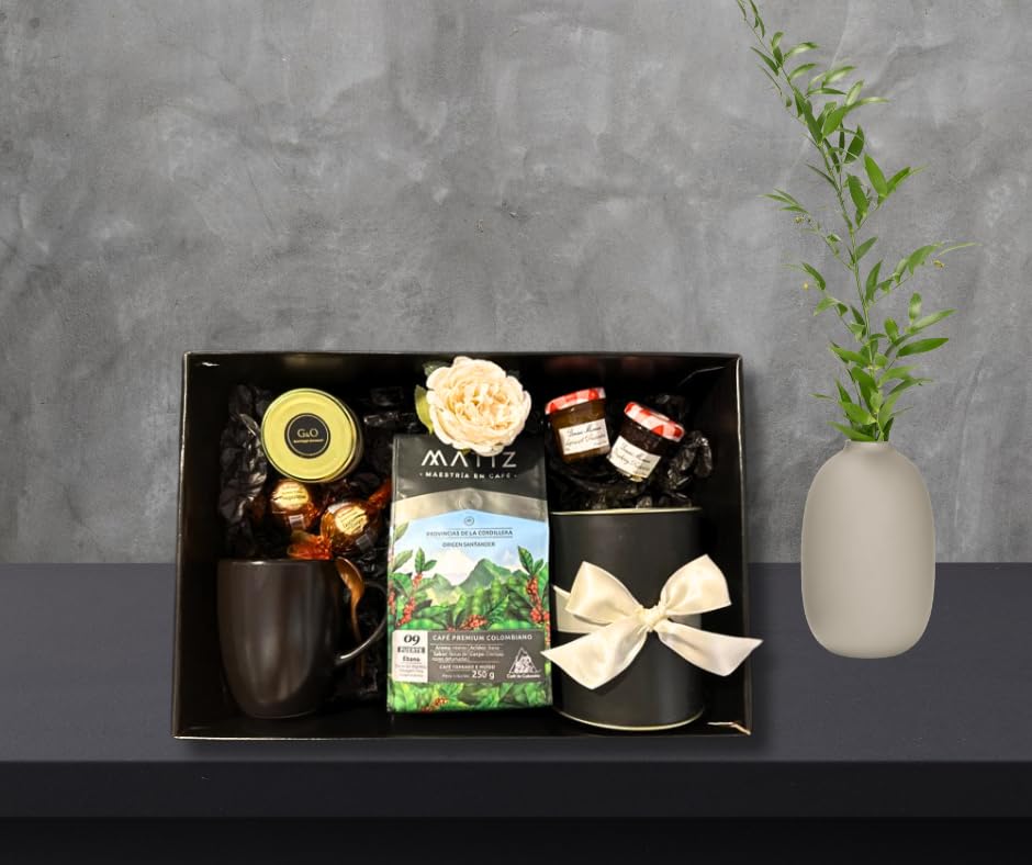 Cesta de Café G&O My Coffee is Black