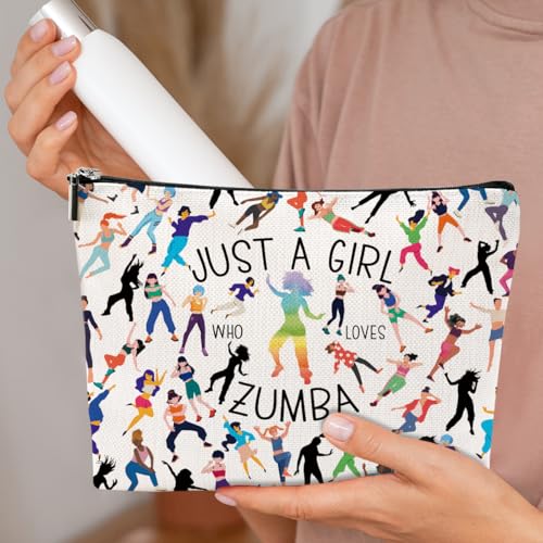 Funny Zumba Gifts for Women Dance Gifts for Zumba Lovers Makeup Bag Zumba Fitness Gift Cosmetic Bag for Zunba Lover Girl Friend Coworker Sister Dance Teacher Student Dancer Birthday Christmas3