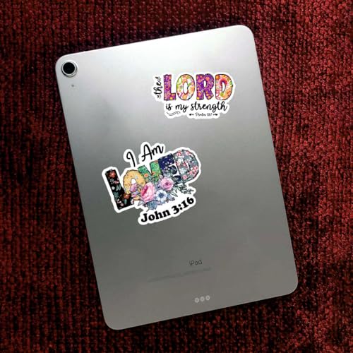 Image of Zesta Aesthetic Stickers for Laptop /Waterproof Anime Decal for Books /Vinyl Sticker for Fridge /Easy to Use Korean Car Sticker Kawaii Cute Stickers (Bible)
