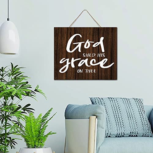 Panneau bois personnalisé bénédiction pour message inspirant maison