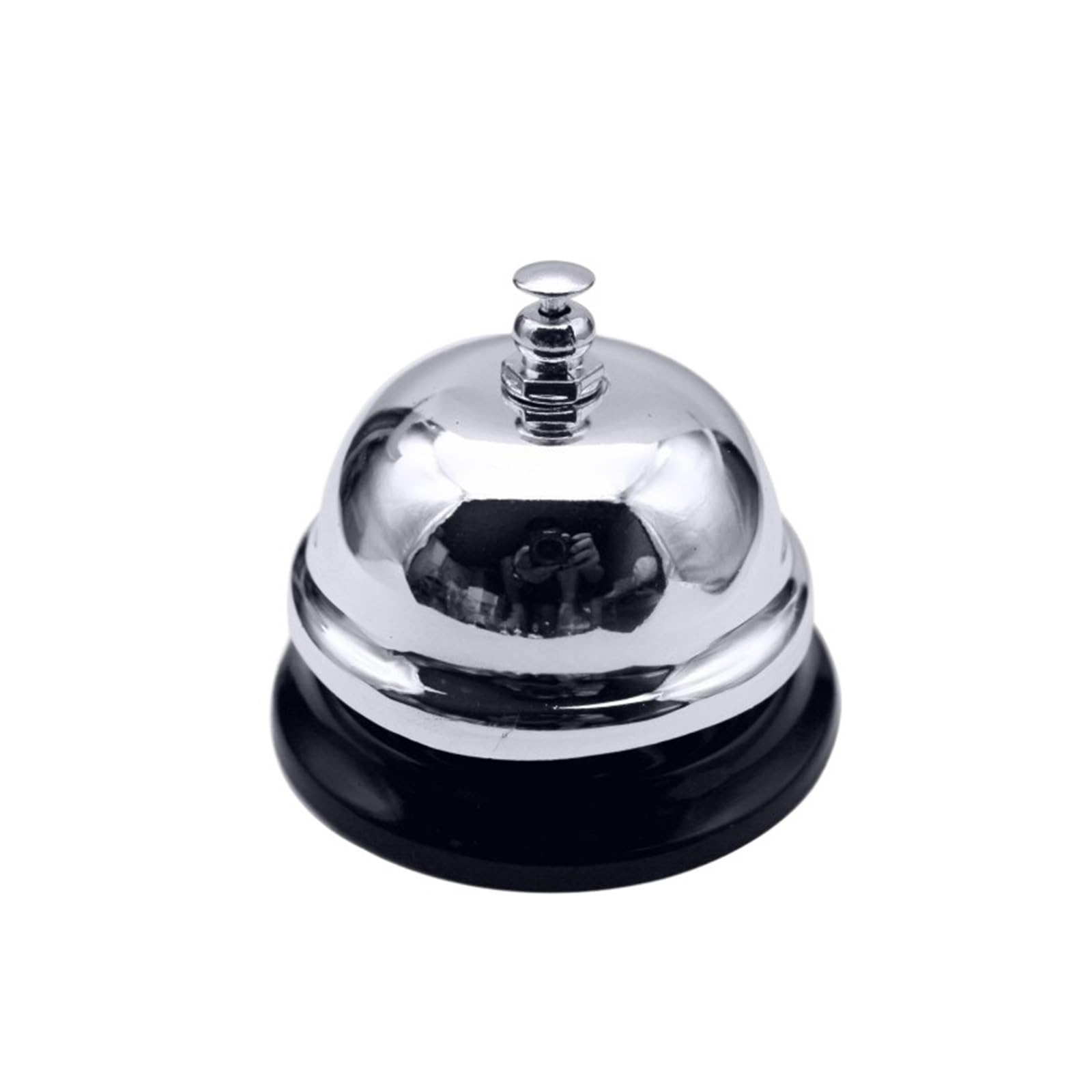 Sublxpoten Silver Kitchen Service Bell Reception Craft Bell