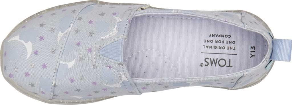 TOMS girls Alpargata Sneaker, Arctic Ice, 5.5 Little Kid US