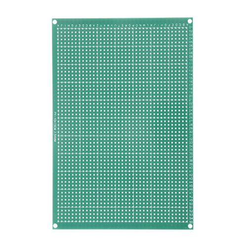 Placa de circuito impreso universal uxcell 10x15cm para crear prototipos de domótica DIY 4