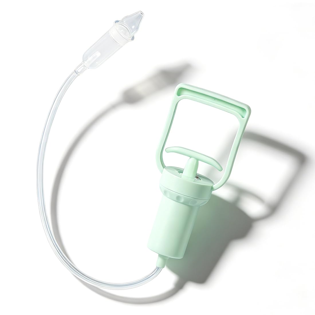 1 pieza aspirador nasal para bebés, manual, portátil, gran potencia de succión, para la congestión delicada con cómoda bomba manual, para niños y adultos