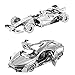 Produktbild MTu 2pcs 3D Metall Puzzle Hyper Sport Vehicle + Formel Auto F101 Modell Kits I20-26 DIY 3D Laserschnitt Modell-Bausatz Spielzeug