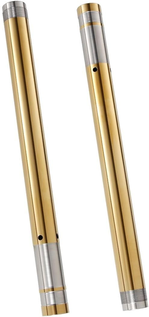 LANBAO Front Fork Pipes Inner Fork Tubes For Suzuki GSX-R1000 GSXR1000 2009 2010 2011 K9 L0 L1 43mm Golden Shock Pipes