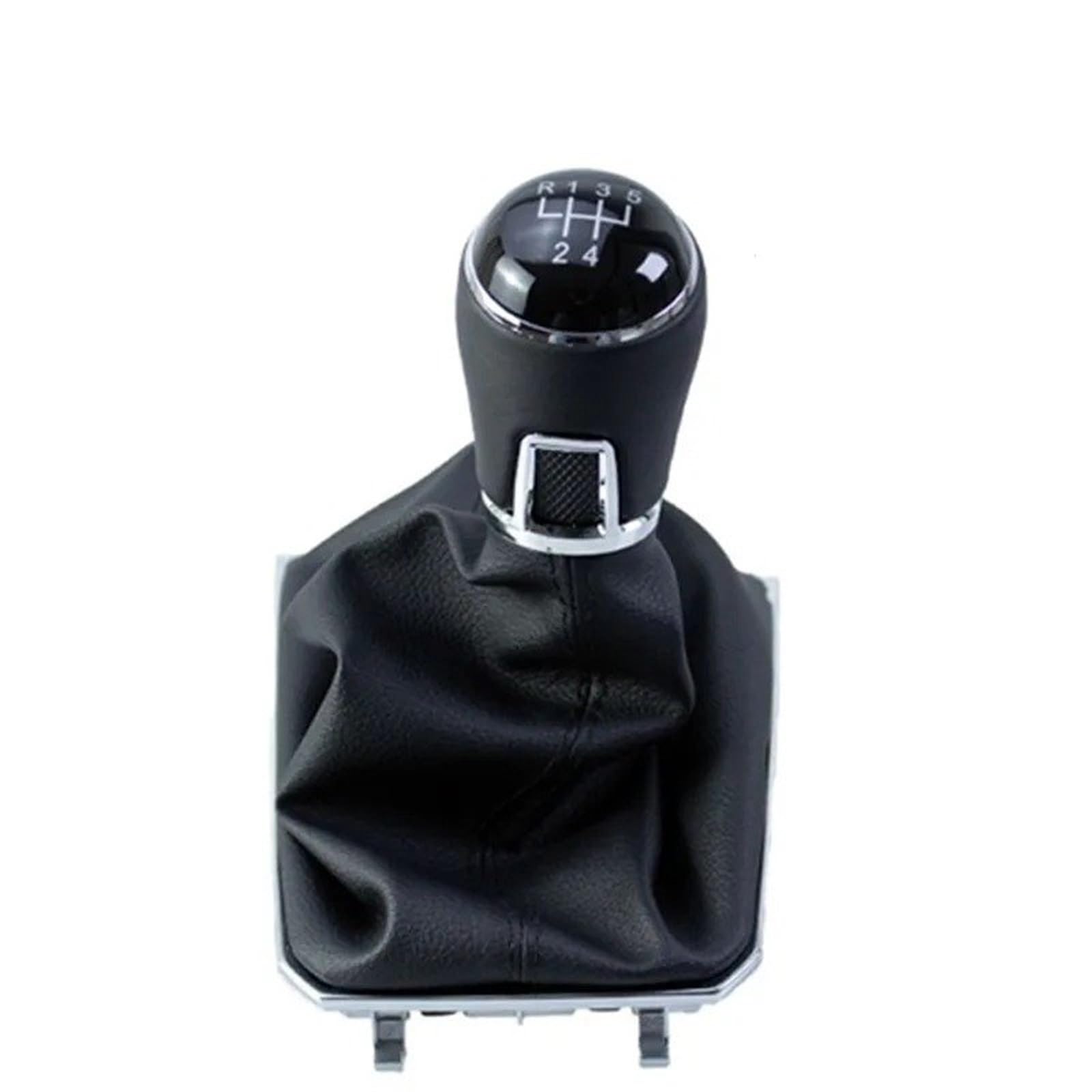 Dufwehr Black 5-Speed Shifter Knob For Vw For Lingdu 2014-2019 5/6 Speed Is Suitable Manual Transmission Handball Gear Shift Head Accessories And Cars(Black 5-Speed)