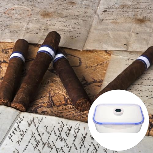 GARVALON Étui Cigare Boîte de Rangement Humidité en Plastique, Portable – vue 8