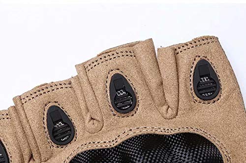 MILASIA Guanti Moto Full Finger Touch Screen Guanti Sportivi da Esterno Hard Knuckle Protettivo per Moto Ciclismo Caccia Arrampicata Camping Guanti