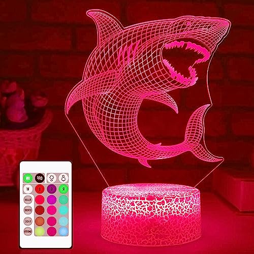 Lámpara Ilusión 3D Acuario LED multicolor con base acrílica miniatura 1
