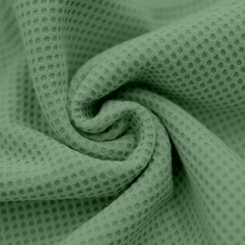 Mens Waffle Bathrobe Lightweight Quick Dry Robe Soft Comfort Thin Breathable Spa Male Robe4