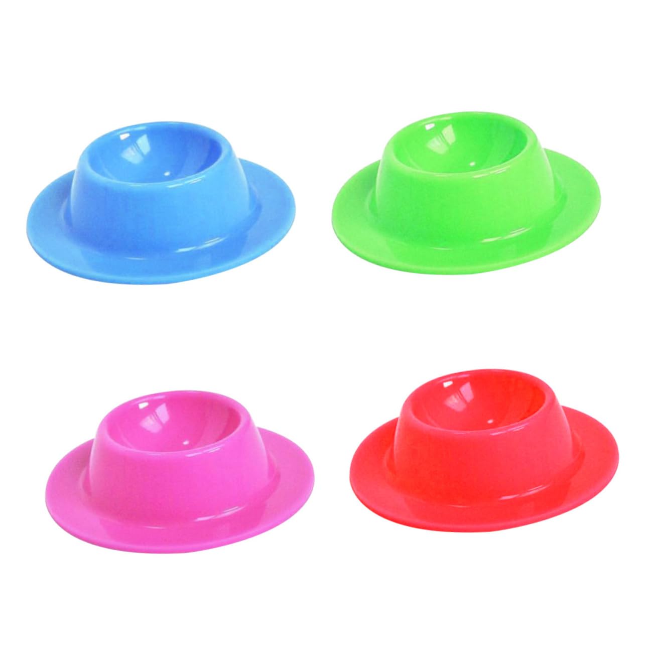 ARTIBETTER 4pcs Boiled Egg Holder Utensil Tray Egg Tray Serveware Egg Platter Egg Holders Egg Trays for Deviled Eggs Deviled Egg Carrier Egg Cup Egg Serving Dish Deviled Egg Holder re-usable