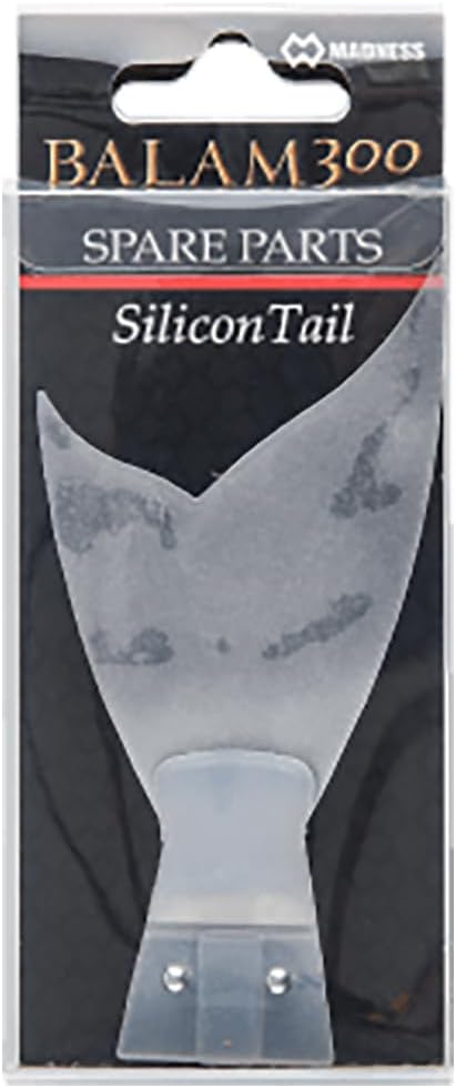 Madness Balam 300 Spare Parts Silicone Tail #08 Clear White