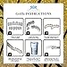 24K Plated Gold Silver Diamonds Fangs Joker Gold Grillz for Mouth Top Bottom Hip Hop Teeth Grills for Teeth Mouth + 2 Extra Molding Bars + Cloth Post Malone Costume (White CZ)