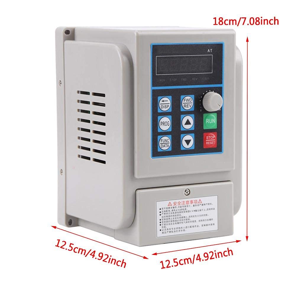 1.5kW 220VAC VFD Regolatore Di Velocità A Velocità Variabile Per Motore AC Monofase