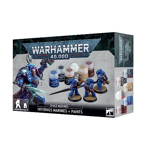 Warhammer 40k - Space Marines - Infernus Marines + Farben