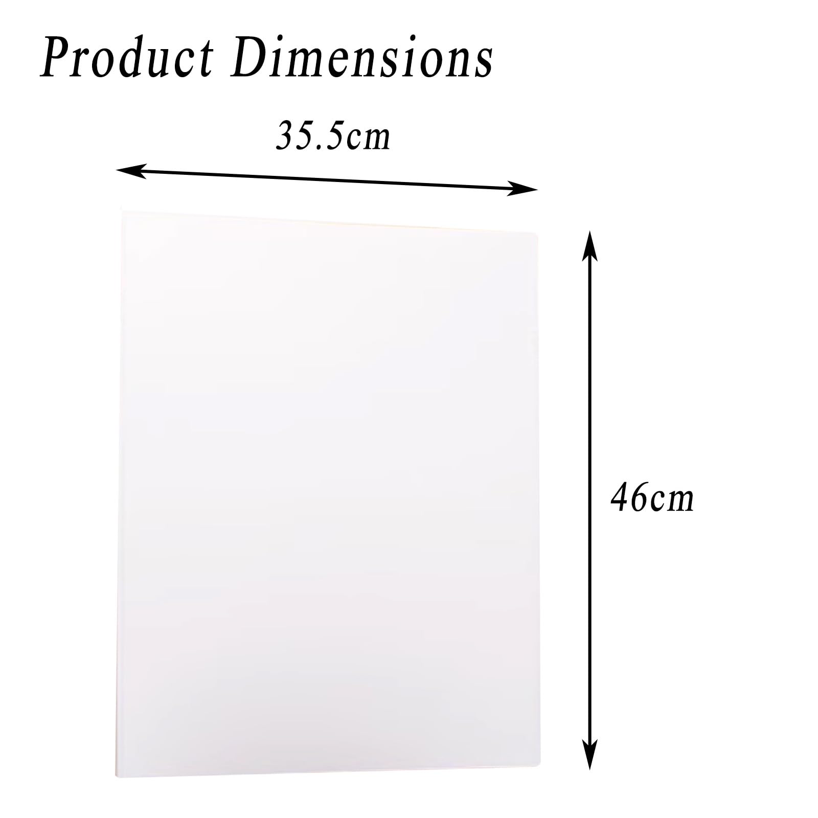Lot de 2 classeurs de présentation A3, pochettes transparentes, 50 pages
