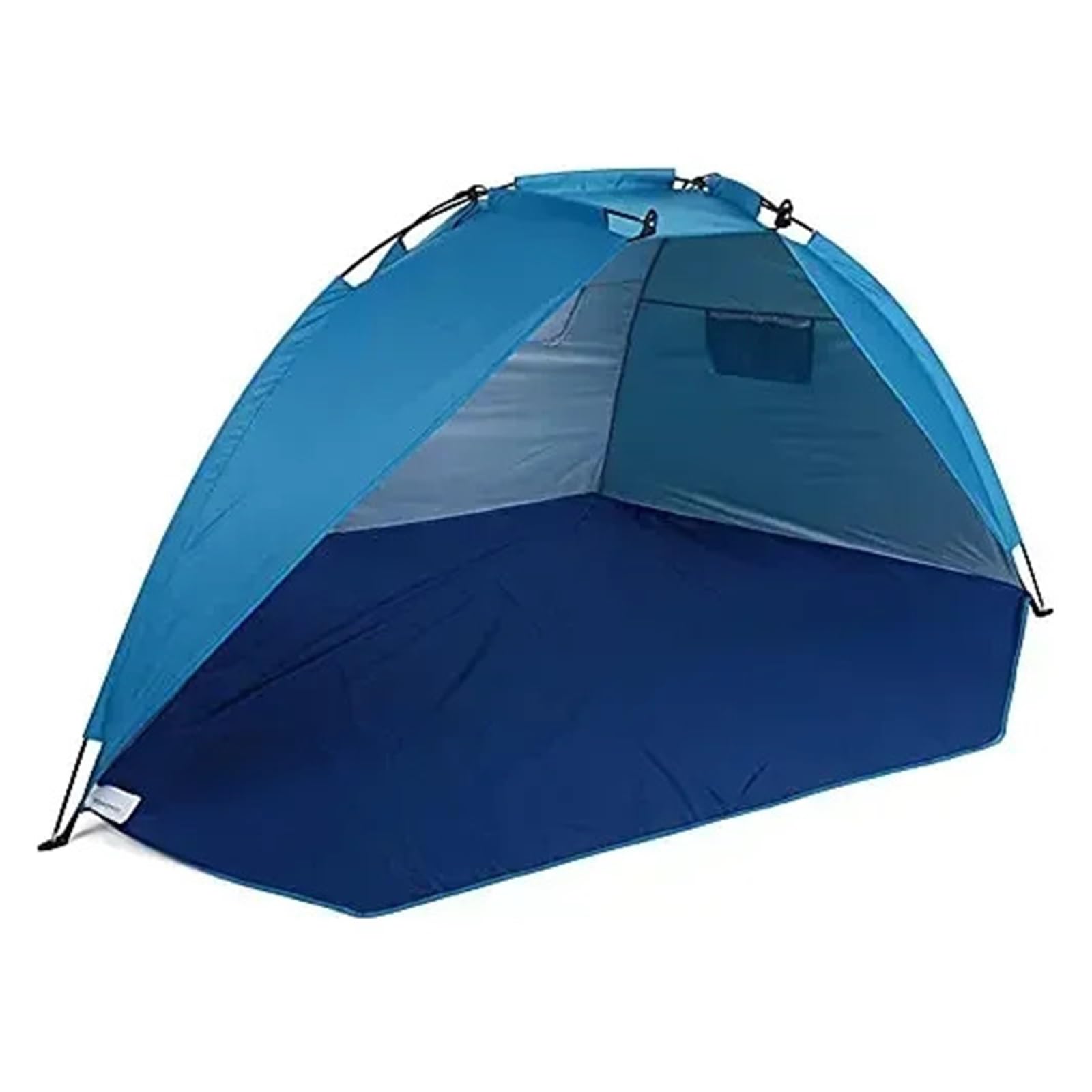 Sombrilla para playa portátil azul impermeable y tienda de campaña