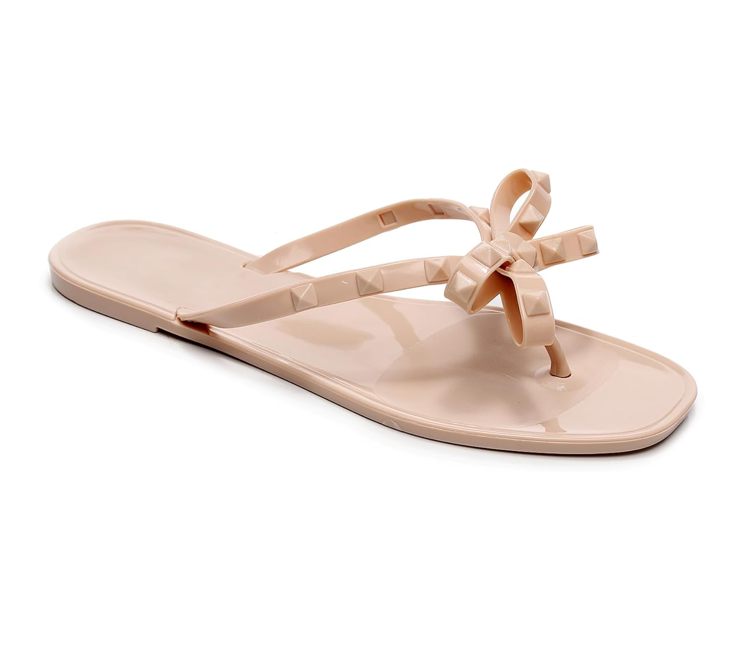 Libbook Sandálias femininas com tachas rasteiras de gelatina com laço, chinelos, tanga feminina, preta, tamanho 7, sem cadarço, para verão, praia, rebites elegantes em promoção! Veja a oferta e mais achadinhos de Chinelos & Pantufas 9 Hoje é o melhor dia para comprar Libbook Sandálias femininas com tachas rasteiras de gelatina com laço, chinelos, tanga feminina, preta, tamanho 7, sem cadarço, para verão, praia, rebites elegantes com aquele preço maroto! Promoção! Aproveite a oferta! 9