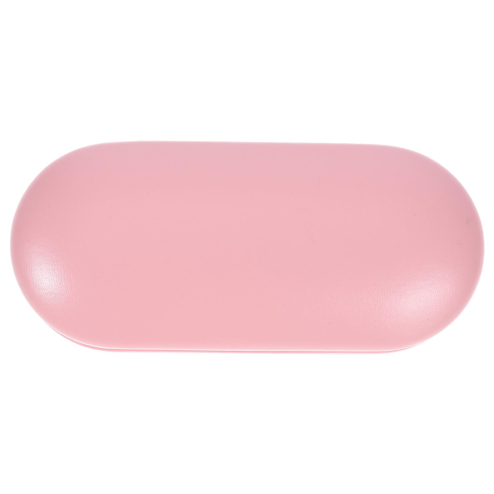 Estuche para Gafas de Contacto Portátil y Práctico Doble Capa, Material Pu Rosa, Espejo Incorporado y Diseño para Uso Exterior Bolsillo