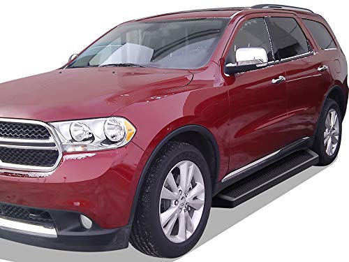 Estribos APS para Dodge Durango 2011-2026 estilo board negro miniatura 2