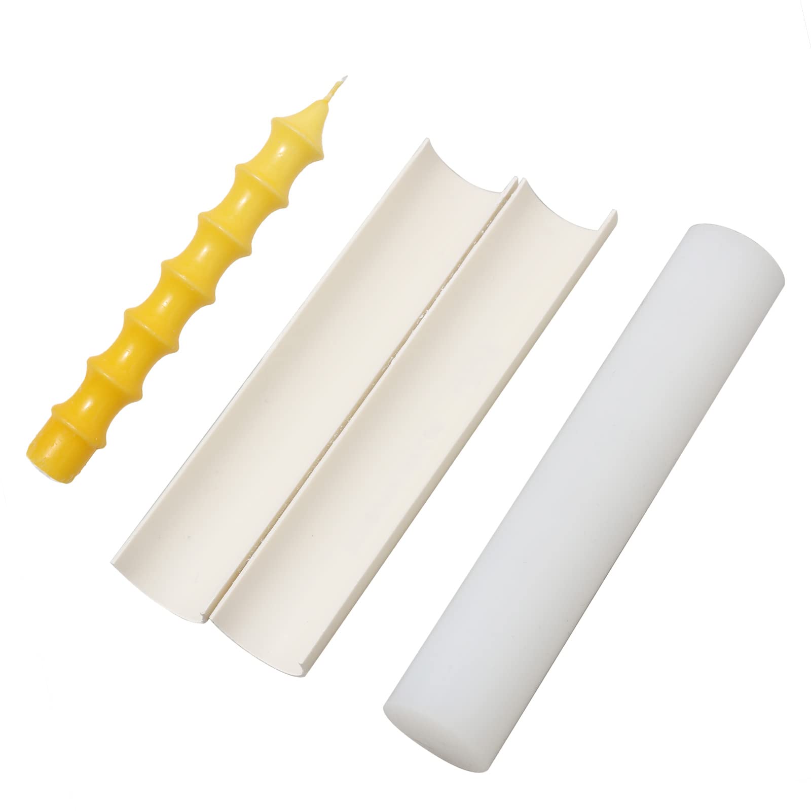 Moule à bougie conique en silicone LZ0570 pour fabrication artisanale