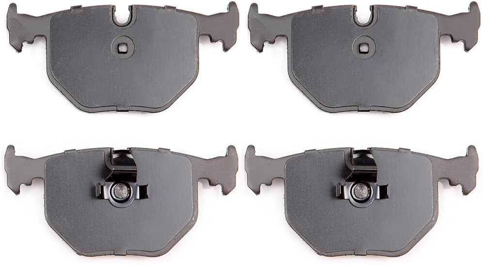LSAILON [D683] Rear Ceramic Disc Brake Pads Set For Bentley Arnage For BMW 330Ci 330i 330xi 525i 525xi 528i 528i xDrive 528xi 530i 530xi For Land Rover Range Rover [4PCS]