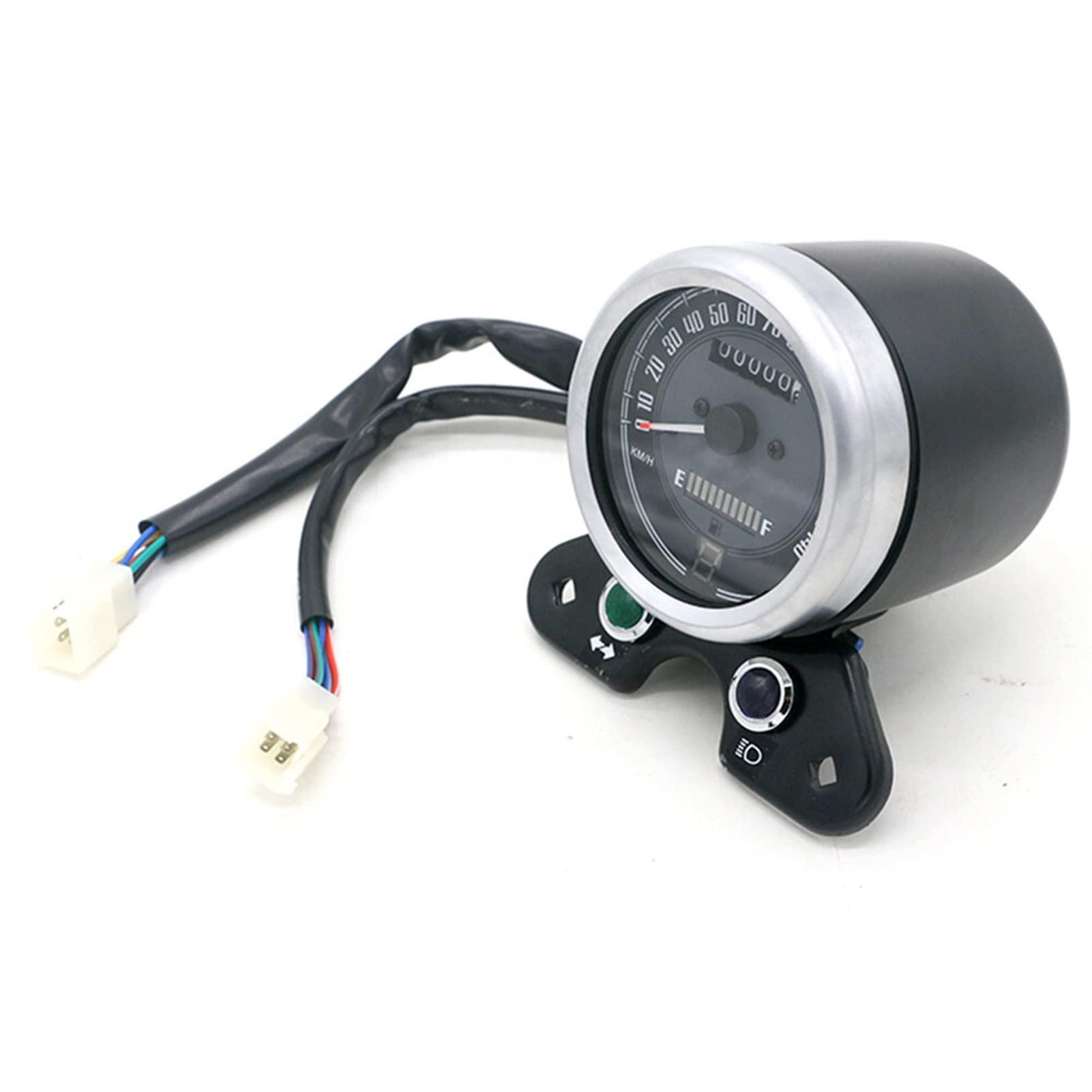 Moto retrò contachilometri tachimetro CG125 Cafe Racer indicatore olio luce luce di segnalazione contachilometri display marcia caricabatteria USB Misuratore per motociclette