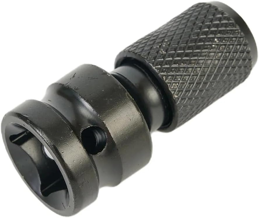 Tool Drill Bit Chuck Adapters 2Pcs Converter Tungsten Steel 1/2 Square Drive To 1/4 Hex Shank 50x23x18mm Conversion Durable