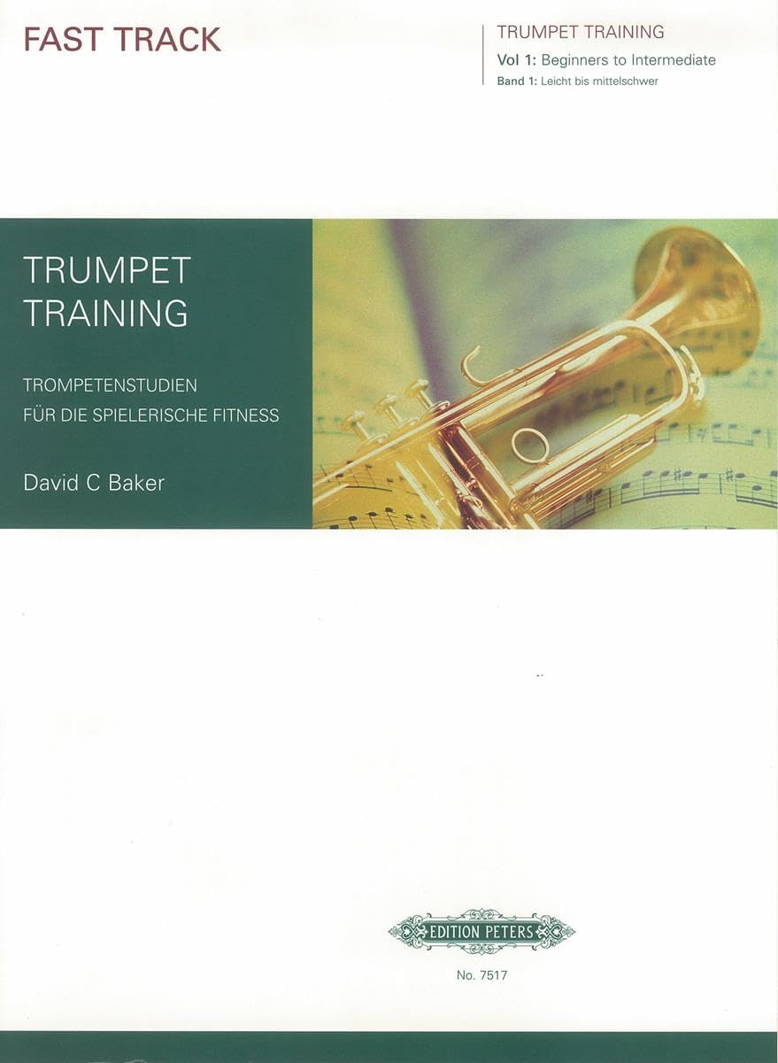 Fast Track Trumpet Training, Vol.1 (Beginners to Intermediate) (Trumpet) (EP7517)