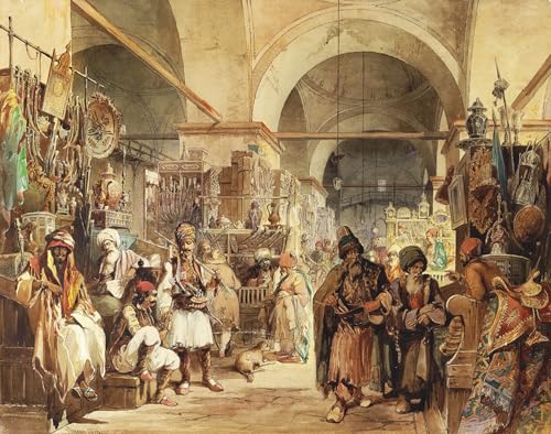 Image abstraite bazar d'Amadeo Preziosi : transformez le décor de votre salon
