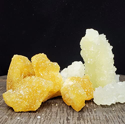 Rock Sugar-Yellow Mama Wang's Pantry, Net Wt. 7Oz, Pure Cane Sugar, Made In The U.s.a. For Cooking And Beverages. #TOP2