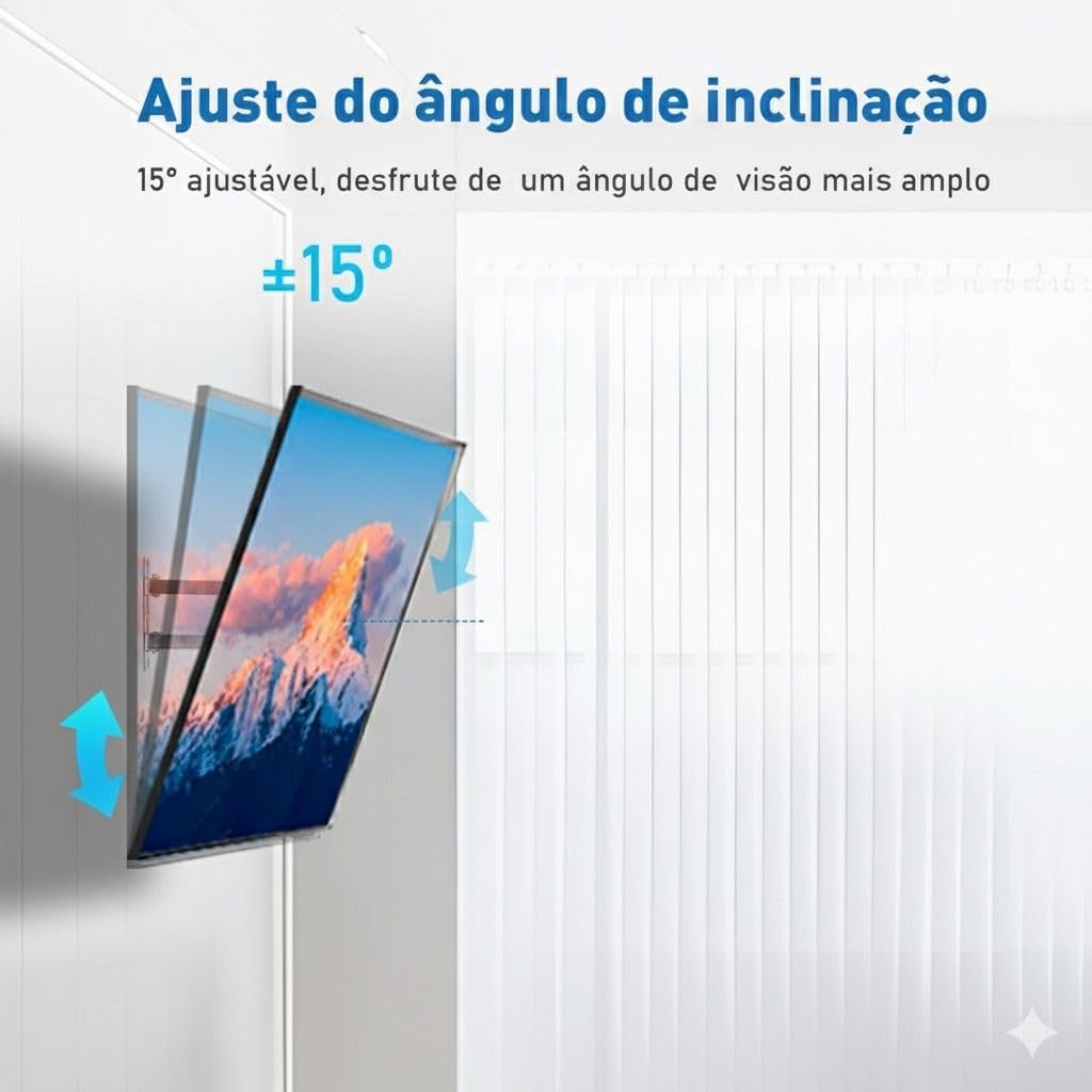 Review do Suporte Articulado de Parede para TV: Transforme Seu Espaço em Estilo! 11 51p3Ir6L1FL. AC SL1024