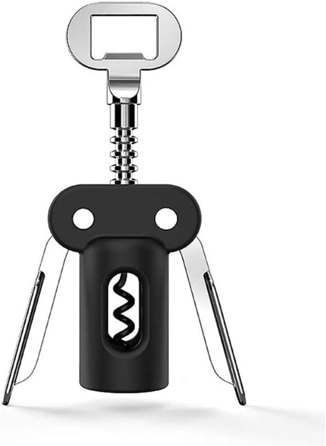 Corkscrew by-Sandalwood All-in-one Corkscrew, Bottle Opener and Foil Cutter, The Favoured Opener of Sommeliers