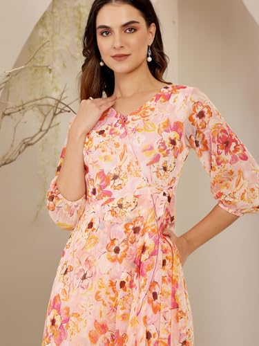 Image of Miss Chase Women's Round Neck Cap Sleeves Lace Knee -Long Skater Dress