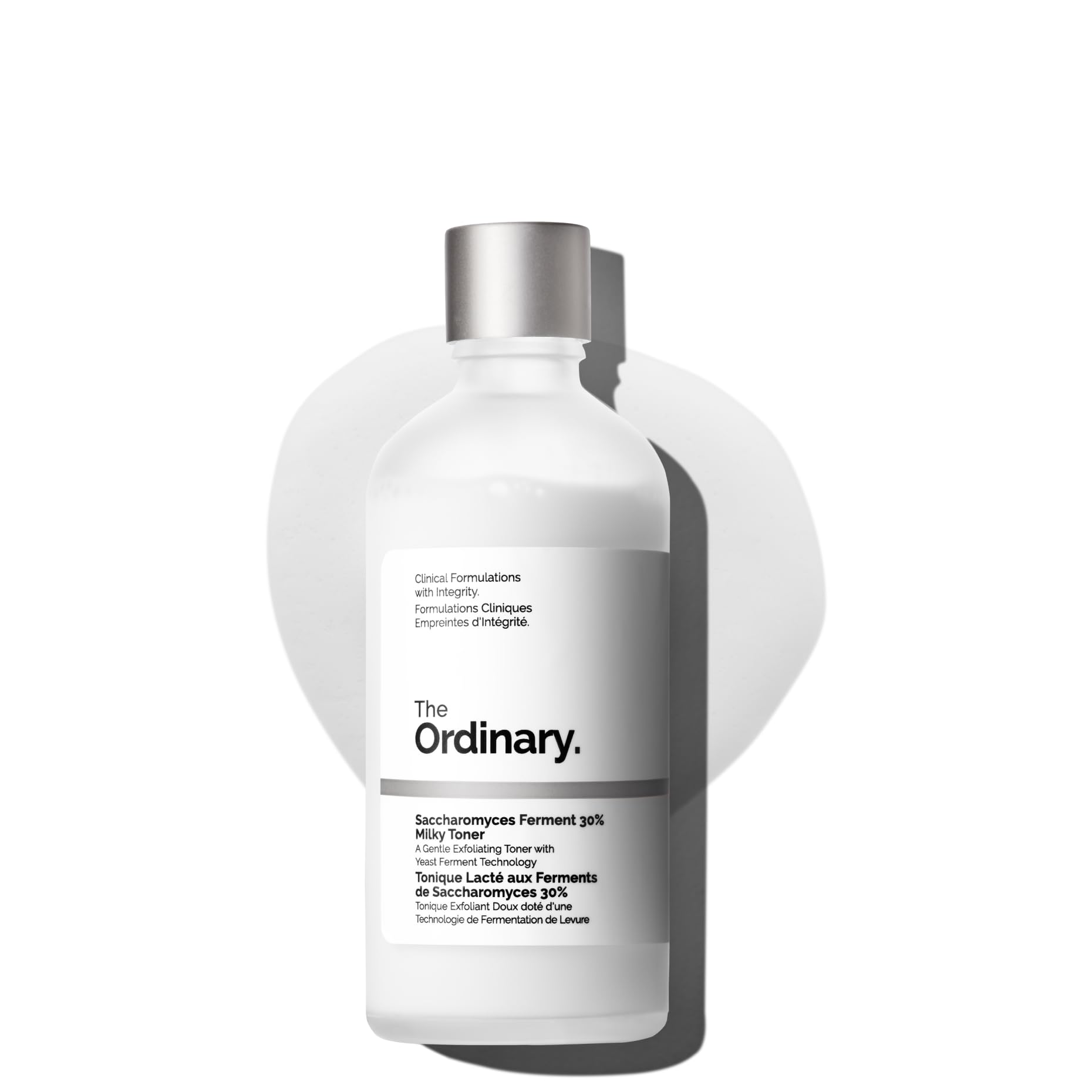 Saccharomyces Ferment 30% Milky Toner, Exfoliating and Hydrating Toner for Smoother, Brighter Skin, 3.4 Fl Oz