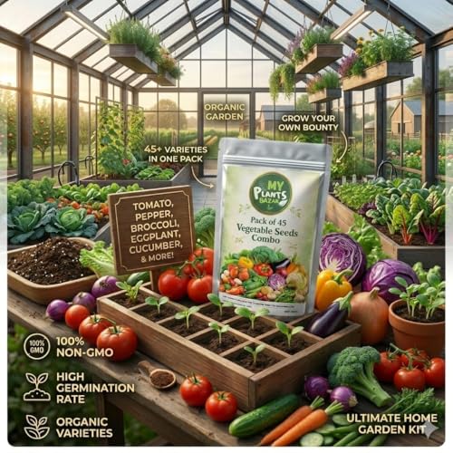 Image of All Season Veg Seeds Combo - 45 Variety Pack | 2700+ Seeds | High Germination | Kitchen Garden Kit | Balcony, Terrace & Home Gardening