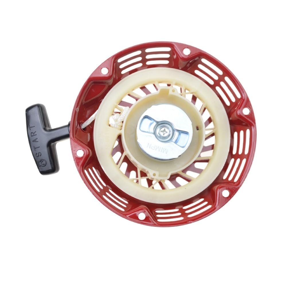 Carburador y tirador de retroceso para kit de arranque para GX140 para gx160 para gx200 5.5HP 6.5HP, carcasa de metal con agujero de núcleo de 19 mm para generador cortacésped
