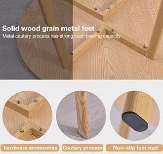 WUYIWENLOVE Office Reception Room Club Table and Chair Set, Reception Table and Chair Combination, Negotiation Table Sales Office Shops Meetings Small Round Tables (Orange,Cloth)