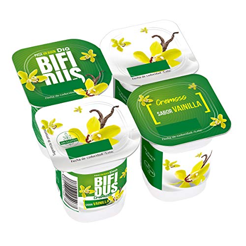 Bífidus sabor vainilla Dia pack 4 x 125 g