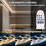 24V CCT COB LED Strip Light 32.8FT Kit, 2700K-6500K Cuttable with Alexa - Image 3