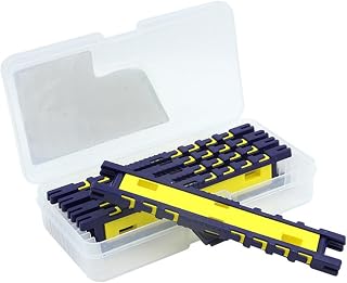 Schnurwickler mit Vorfach-Box, 5er-Set Karpfen