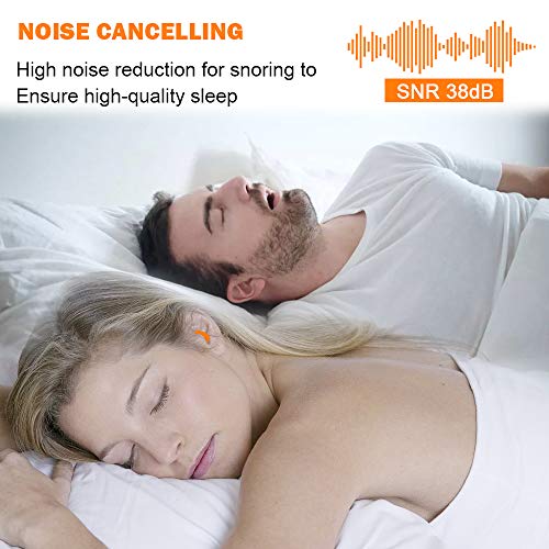 Ear Plugs For Sleeping Noise Cancelling Earplugs Sound Blocking Foam Ear Plugs For Shooting, Studying, Working, Traveling, Concerts, Construction, Studying, Snr 38 (Orange) #TOP2