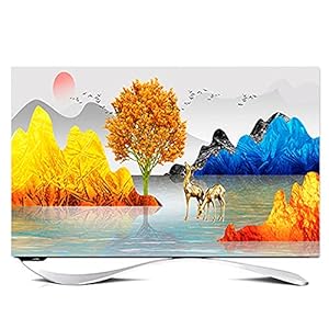 Huis 80in Indoor TV Dust Cover, Cover Type TV Screen Protector Voor Lcd Led Decoratie Televisie Set Cover Waterdichte…